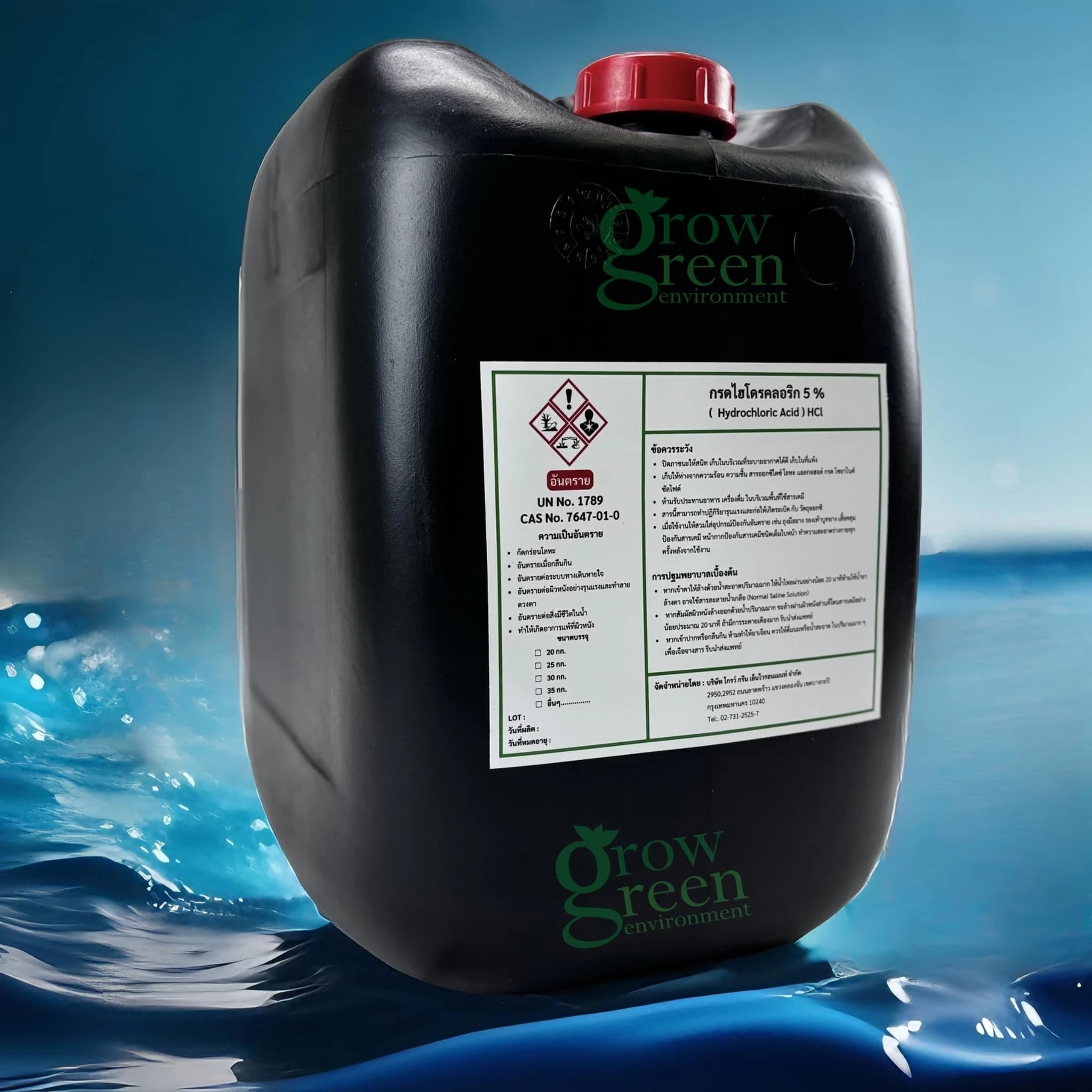 ไฮโดรคลอริก ; กรดเกลือ